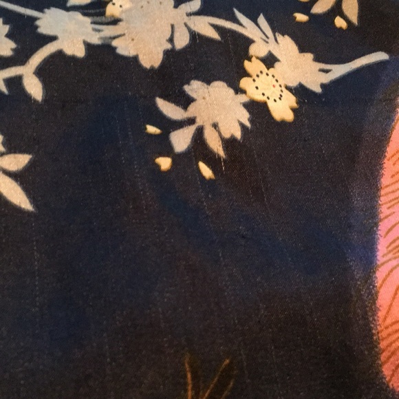 3/$20 Oriental Village Silk Robe - Picture 9 of 10